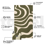 Eucalyptus Green - Recycled Sand Free Beach Towel preview #4