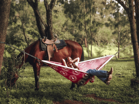 Ringers Western Recycled Hammock with Straps