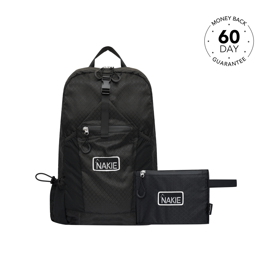 Foldable Backpack 30L Made From 100 Recycled Material NAKIE Nakie Australia