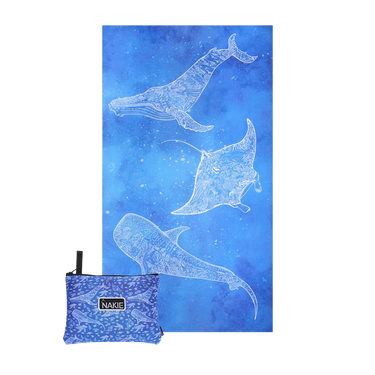 Underwater Magic - Recycled Sand Free Beach Towel