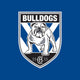Bulldogs - NRL Recycled Sand Free Beach Towel colour swatch
