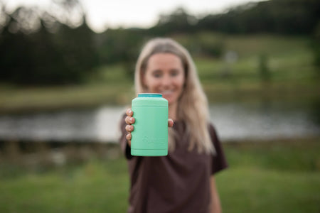 Mint Green - Cooler & Coffee Cup