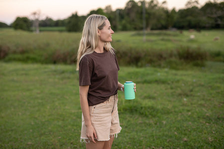 Mint Green - Cooler & Coffee Cup