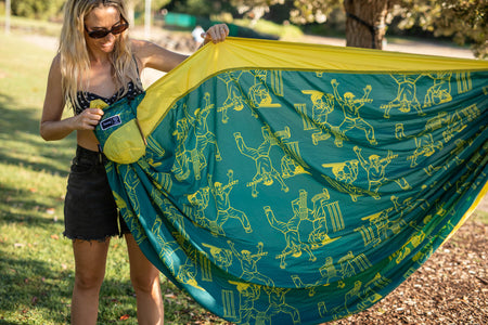 Cricket Australia Recycled Hammock with Straps