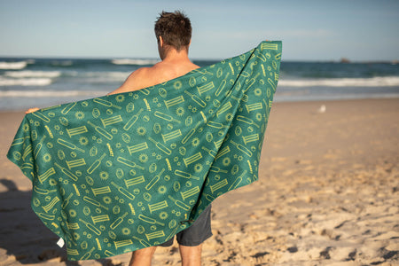 Cricket Australia - Recycled Sand Free Beach Towel