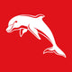 Dolphins - NRL Recycled Sand Free Beach Towel colour swatch