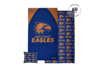 West Coast Eagles - AFL Recycled Sand Free Beach Towel preview #1