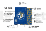 Eels - NRL Sustainable Down Puffy Blanket preview #3