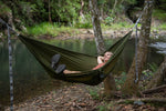 Ultra Light Olive - Recycled Hammock with Straps preview #7