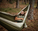 Olive Green - Recycled Hammock with Straps preview #2