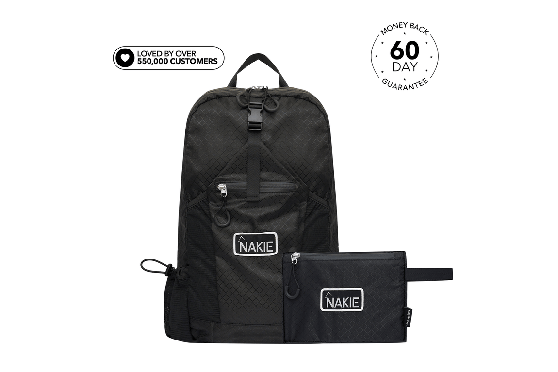 Foldable Travel Backpack | Packable Carry On & Daypack