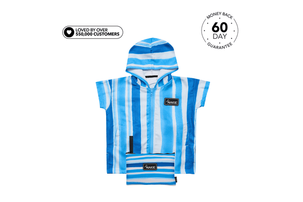 Ocean Breeze - Kids Hooded Towel Recycled Sand Free