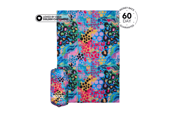 Kasey Rainbow - Sustainable Down Puffy Blanket