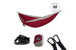 Merlot Red - Recycled Hammock with Straps preview #1