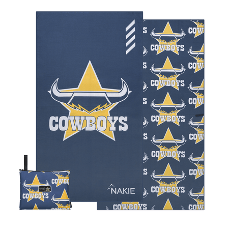 Cowboys - NRL Recycled Sand Free Beach Towel