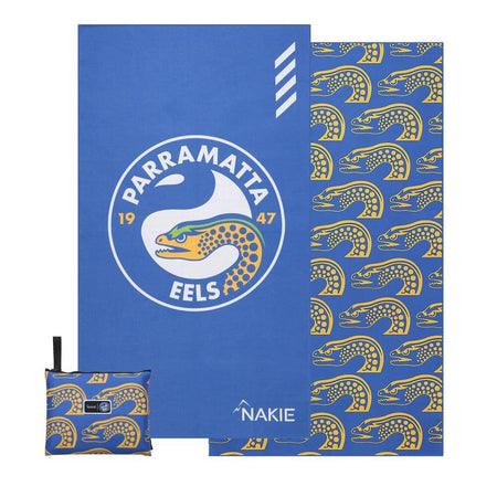 Eels - NRL Recycled Sand Free Beach Towel
