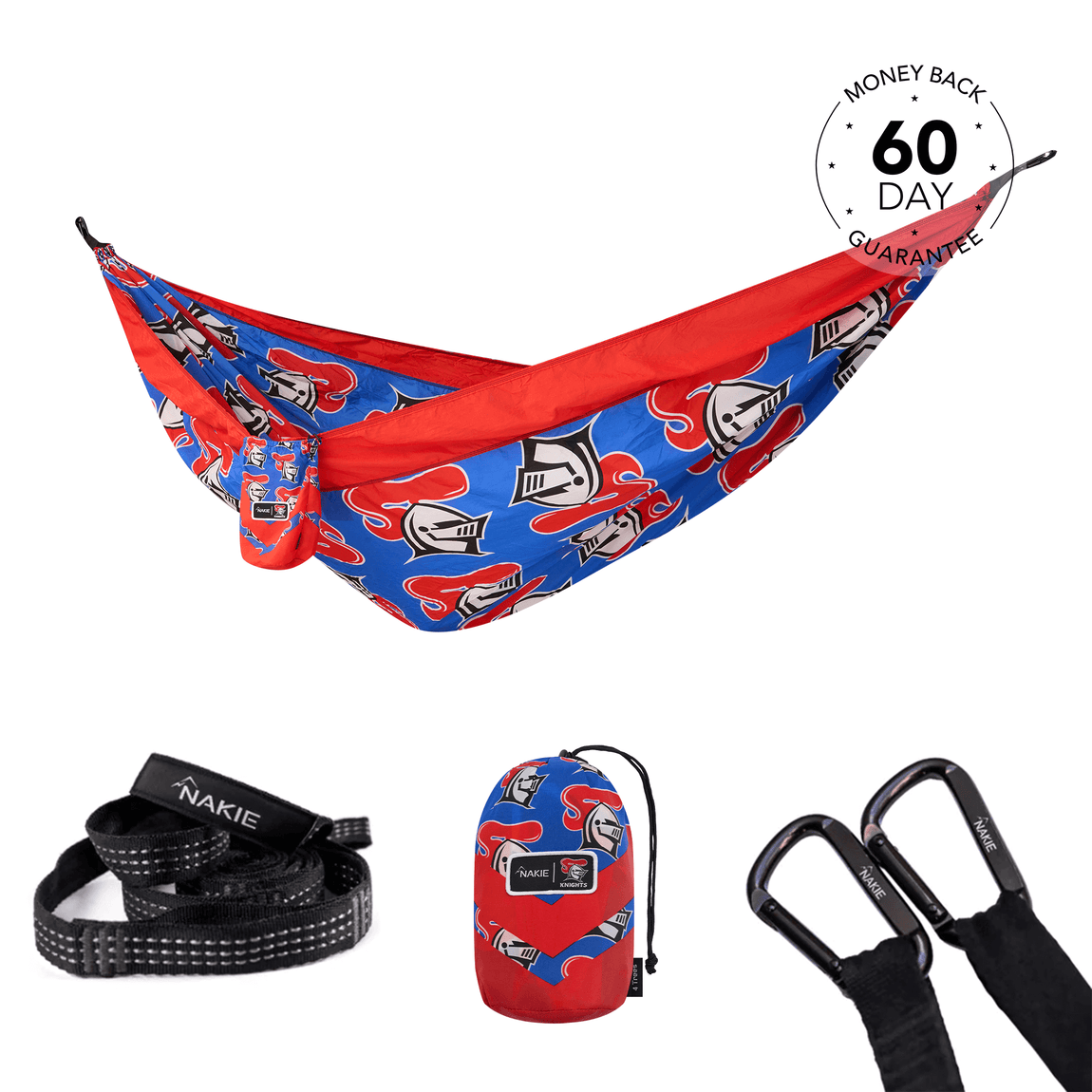 Knights - NRL Recycled Hammock with Straps