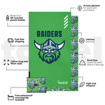 Raiders - NRL Recycled Sand Free Beach Towel preview #3