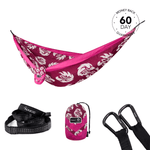 Manly Sea Eagle NRL Nakie Hammock with accessories on a white background preview #1