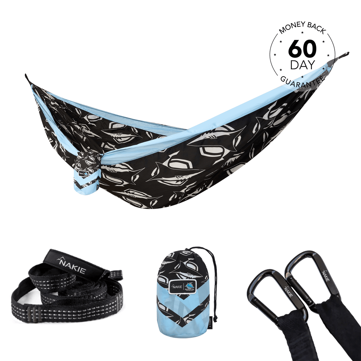Sharks - NRL Recycled Hammock with Straps