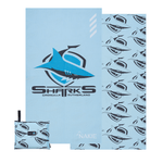 Sharks - NRL Recycled Sand Free Beach Towel preview #4