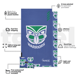 Warriors - NRL Recycled Sand Free Beach Towel preview #3