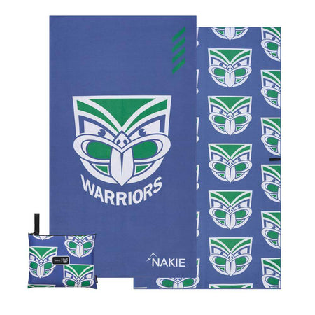 Warriors - NRL Recycled Sand Free Beach Towel