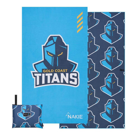 Titans - NRL Recycled Sand Free Beach Towel