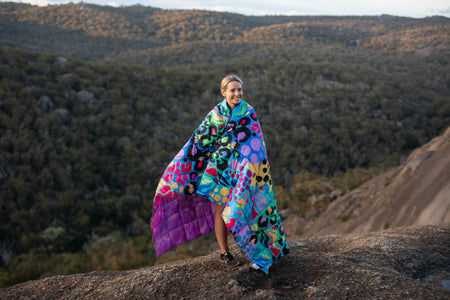Sustainable Down - Puffy Blanket × 2 - Couples Combo