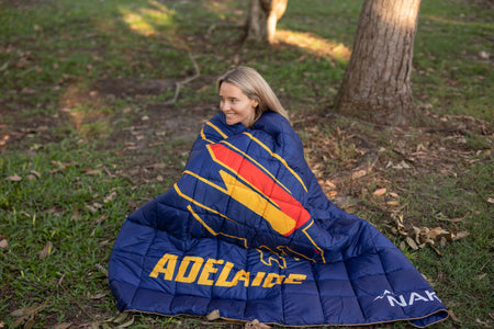 Adelaide Crows - AFL Sustainable Down Puffy Blanket