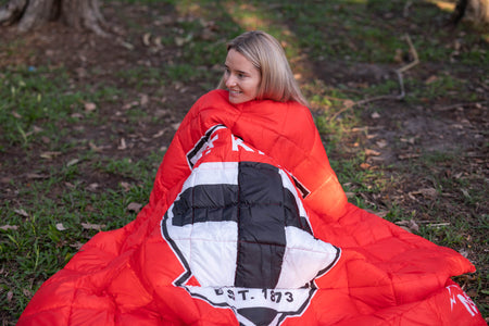 St Kilda Saints - AFL Sustainable Down Puffy Blanket