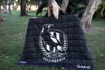 Collingwood Magpies - AFL Sustainable Down Puffy Blanket preview #2