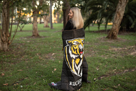 Richmond Tigers - AFL Sustainable Down Puffy Blanket