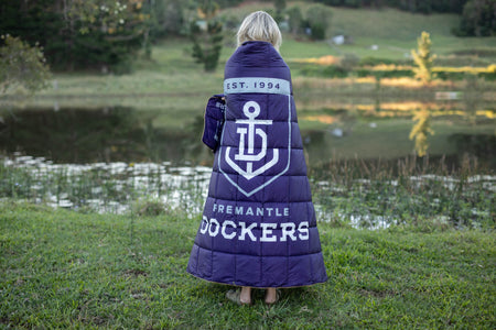 Fremantle Dockers - AFL Sustainable Down Puffy Blanket