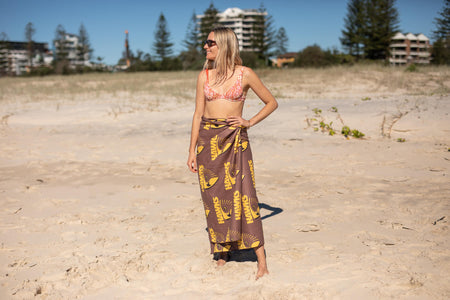 Hawthorn Hawks - AFL Recycled Sand Free Beach Towel