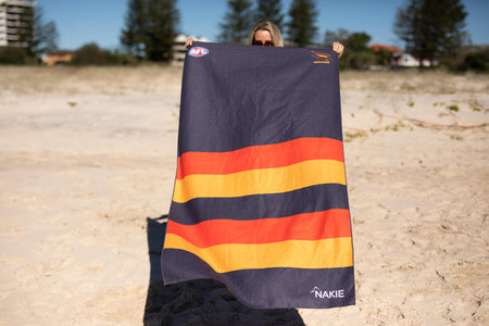 Adelaide Crows - AFL Recycled Sand Free Beach Towel