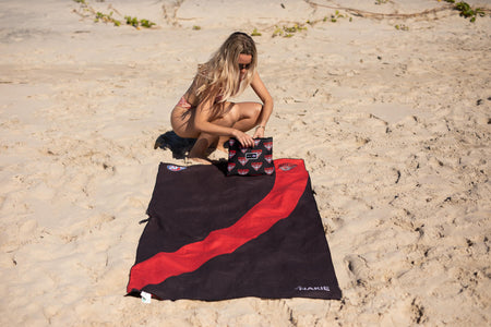 Essendon Bombers - AFL Recycled Sand Free Beach Towel