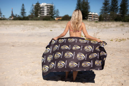 Richmond Tigers - AFL Recycled Sand Free Beach Towel