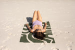 Eucalyptus Green - Recycled Sand Free Beach Towel preview #6