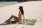 Eucalyptus Green - Recycled Sand Free Beach Towel preview #12