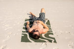 Eucalyptus Green - Recycled Sand Free Beach Towel preview #16