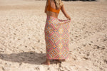 Rosy Tides - Recycled Sand Free Beach Towel preview #12