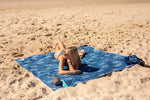 XL Salty Waves - Recycled Sand Free Beach Towel Double preview #6