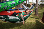 Rabbitohs - NRL Recycled Hammock with Straps preview #2