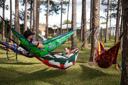Rabbitohs - NRL Recycled Hammock with Straps