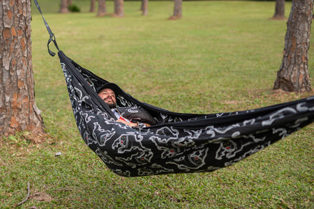 Panthers - NRL Recycled Hammock with Straps