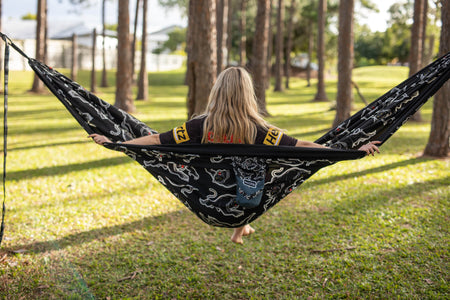 Panthers - NRL Recycled Hammock with Straps
