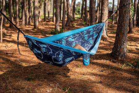 Titans - NRL Recycled Hammock with Straps
