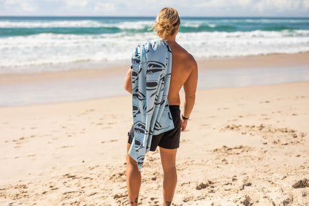 Sharks - NRL Recycled Sand Free Beach Towel