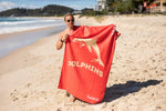Dolphins - NRL Recycled Sand Free Beach Towel preview #2